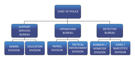 Organigramm des LSPD
